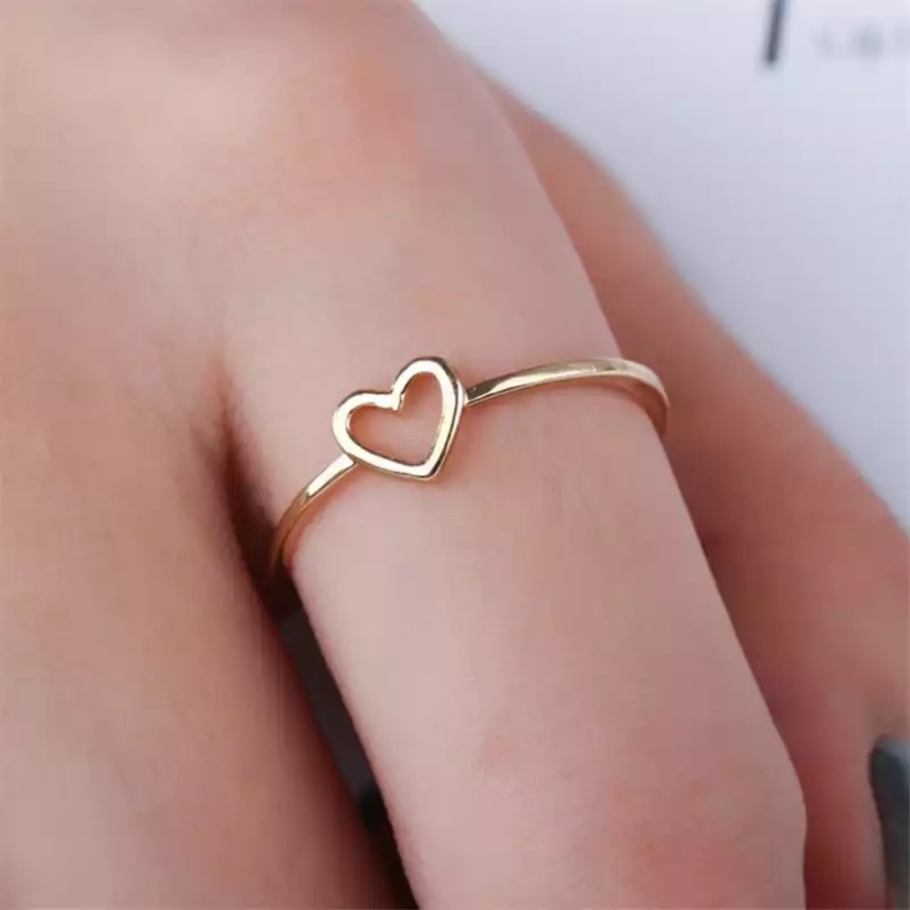 NEW! gold heart ring 🤍 - Picture 4 of 7